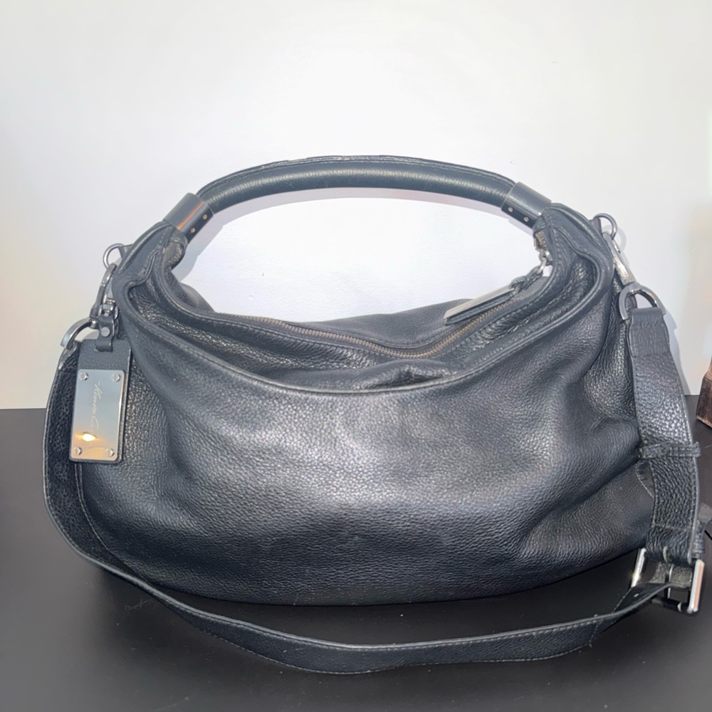 Kenneth Cole New York Black Hobo Bag